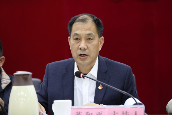 县委书记 董和平 主持会议