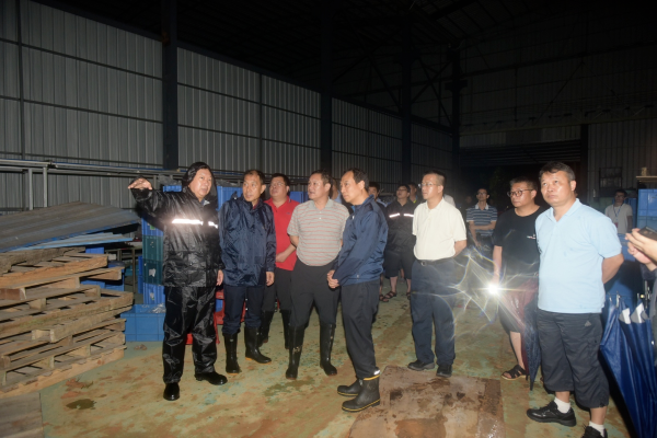 省市领导连夜赴佛冈指导抗洪救灾工作