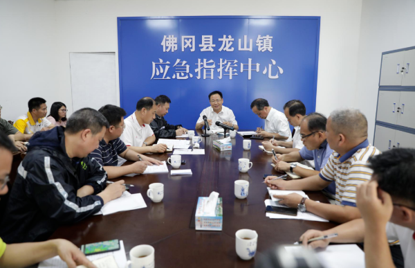 省市领导检查指导佛冈抗洪救灾工作