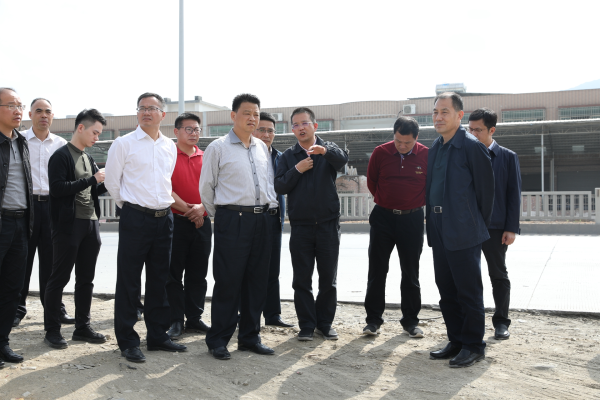 县委书记、县长率队实地督查106国道建设和整治工作