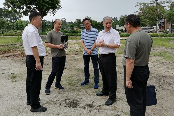 省应急管理厅副厅长杨胜强到佛冈检查指导森林防灭火和森林消防队伍建设工作