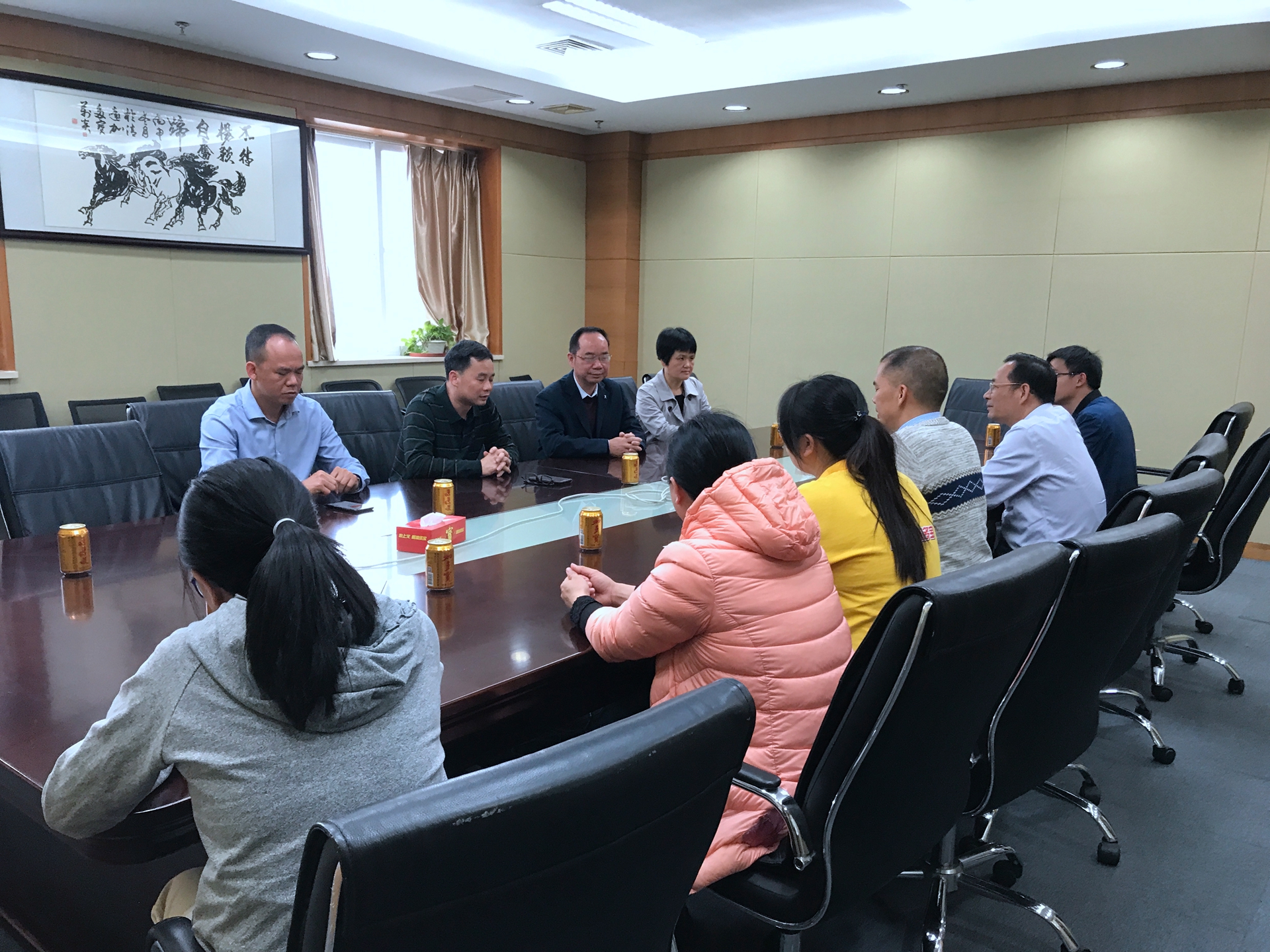 走访慰问汤塘加多宝饮料有限公司 困难职工