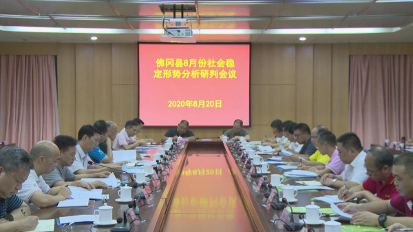 佛冈召开平安佛冈建设领导小组会会议