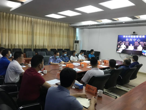 佛冈收看收听清远市“双节”假期安全生产工作情况视频会议