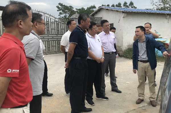 梁志强到佛冈调研省运会场馆筹备情况