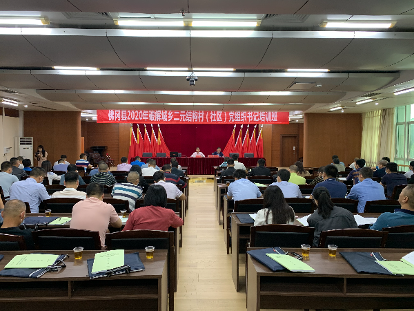 佛冈举办2020年破解城乡二元结构村（社区）党组织书记培训班