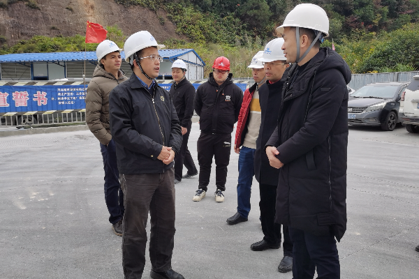 县长蔡旭东到汤塘镇聚宝工业园检查安全生产工作