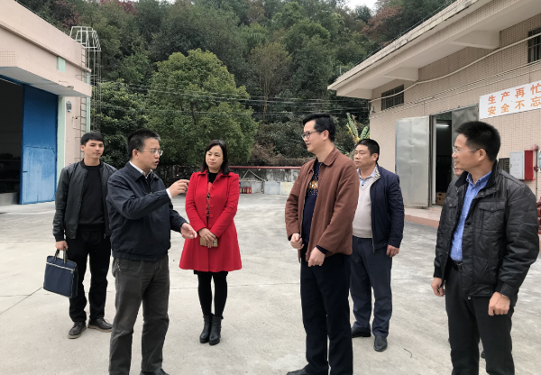 县委副书记、县长蔡旭东调研佛冈安全生产工作