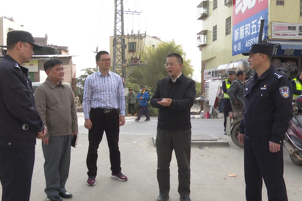 县长蔡旭东检查督导道路交通安全工作