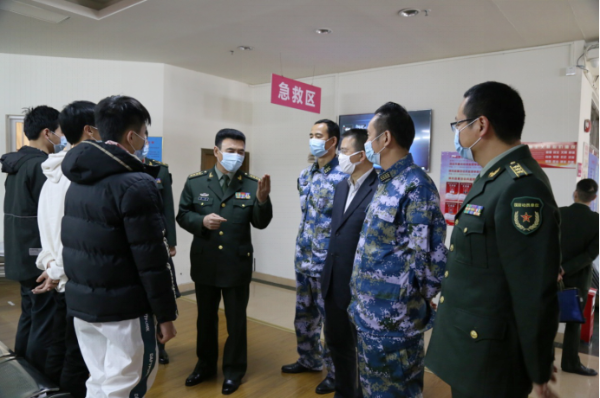 清远市军分区司令员龚昌平到佛冈检查指导武装工作