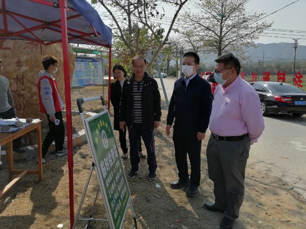 县长蔡旭东率队深入到高岗镇和汤塘镇，实地督导佛冈春节期间森林防灭火、安全生产和乡村振兴等工作