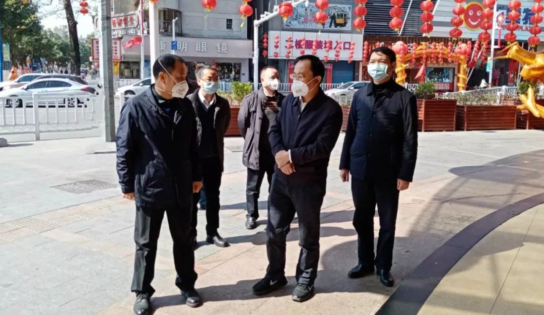 市委常委、宣传部部长崔建军到佛冈检查疫情防控工作
