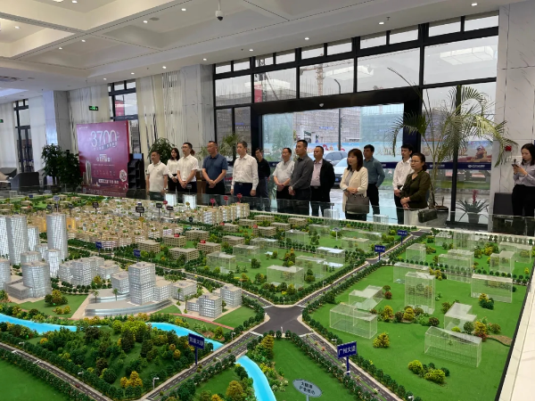 市委常委、宣传部部长黄晨光到佛冈调研园区建设及企业发展情况