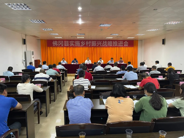 佛冈召开全县实施乡村振兴战略工作推进会
