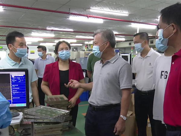 市委常委、统战部部长刘汉球率队到佛冈进行调研
