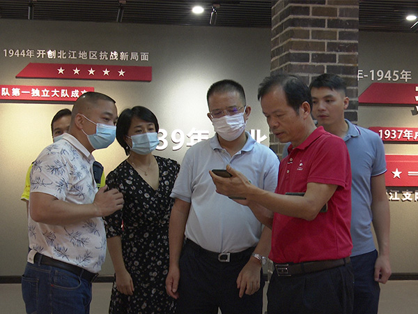 县委副书记、县长蔡旭东督导检查县博物馆建设项目工作