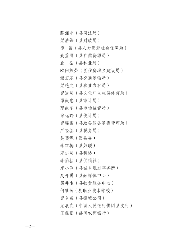 佛冈县人民政府办公室关于调整佛冈县国家级电子商务进农村综合示范县建设工作领导小组成员的通知_02.png