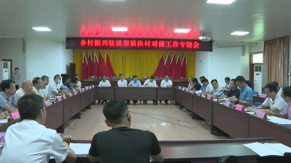 广州市帮扶队赴迳头镇开展乡村振兴驻镇帮镇扶村对接工作专题会