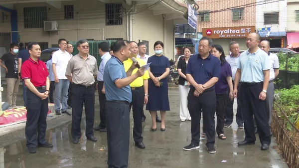 市人大常委会党组书记、常务副主任曾贤林率队到佛冈调研乡村振兴驻镇帮镇扶村工作