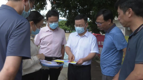 县委副书记、代县长江红平率队督导检查佛冈违法建筑整治以及城乡供水工作情况