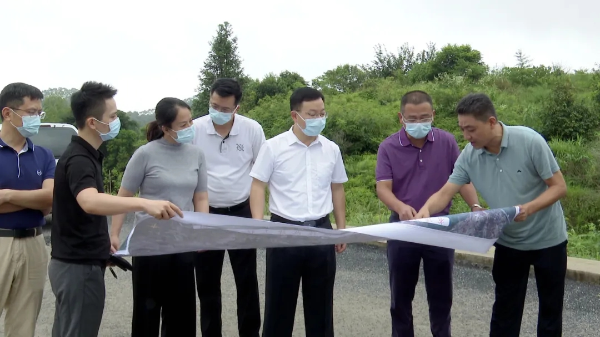 县委副书记、代县长江红平率队调研佛冈交通重点项目建设推进情况