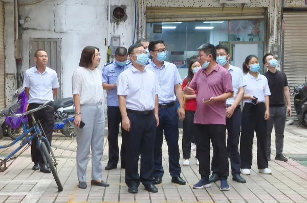 县委副书记、代县长江红平率队督查指导创建全国县级文明城市工作