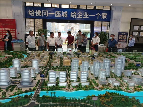 市政协副主席黄裕团率队到佛冈开展“工业园区建设”主题委员活动日活动