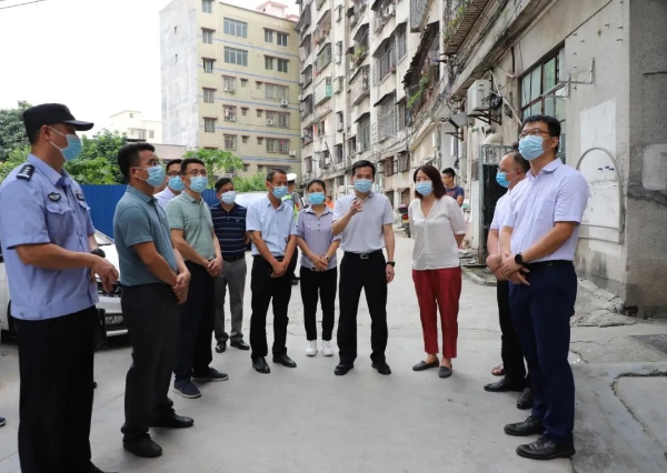 县委书记潘国标率队督导检查佛冈创建全国县级文明城市工作