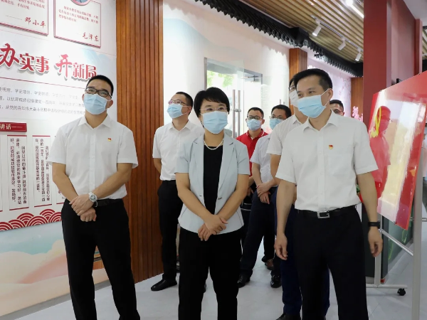 市委副书记翟雪梅率调研组到佛冈调研基层党建、乡村振兴、基层社会治理等工作