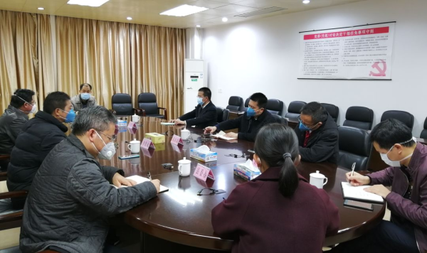 县委书记董和平主持召开书记专题会议