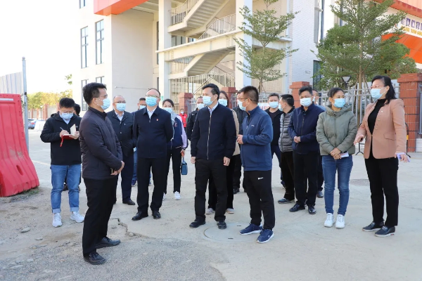 县委书记潘国标带队督导检查佛冈创建全国县级文明城市工作