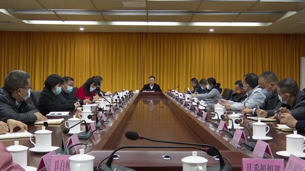 县政府党组会议和十六届第6次县政府常务会议召开