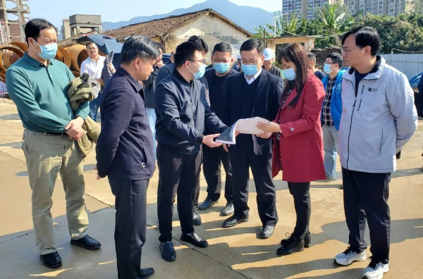 县委副书记、县长江红平率队调研2021年度土地卫片违法用地整改和新增农村乱占耕地建房整治工作
