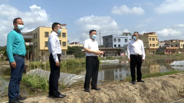 县委副书记、县长江红平带队调研春耕备耕工作