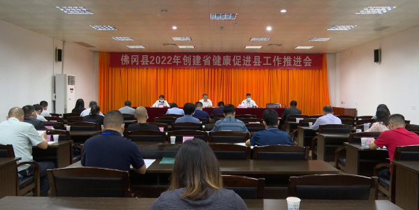 佛冈召开创建省健康促进县工作推进会