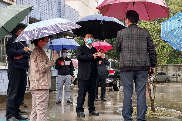 江红平督导检查佛冈地质灾害防治等工作