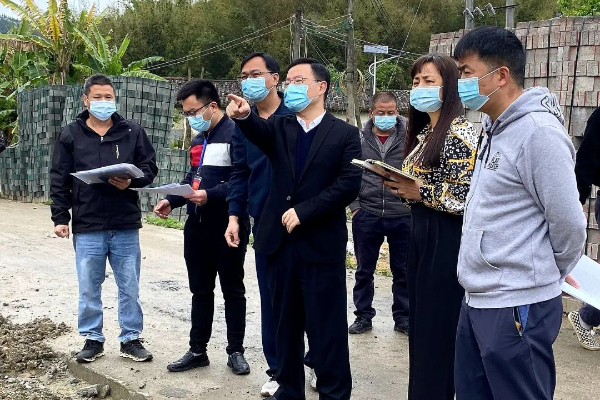 县委副书记、县长江红平率队督导检查土地卫片执法整改和森林防灭火、疫情防控工作
