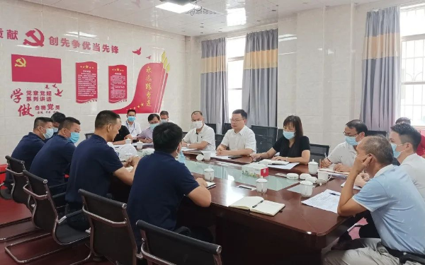 县委副书记、县长江红平率队到佛冈部分重点企业走访调研