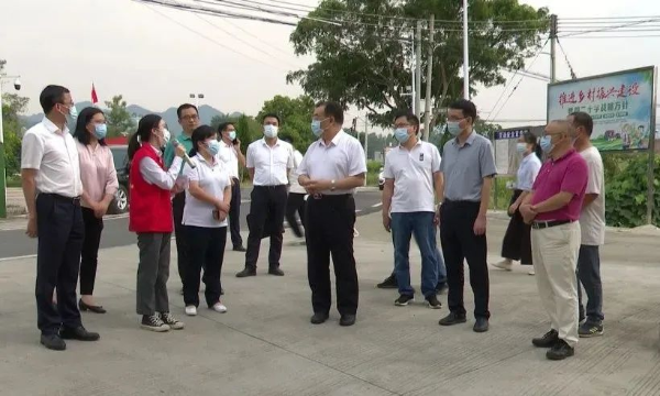 省民政厅党组书记丁红都率队到佛冈调研基层社会治理等民政工作