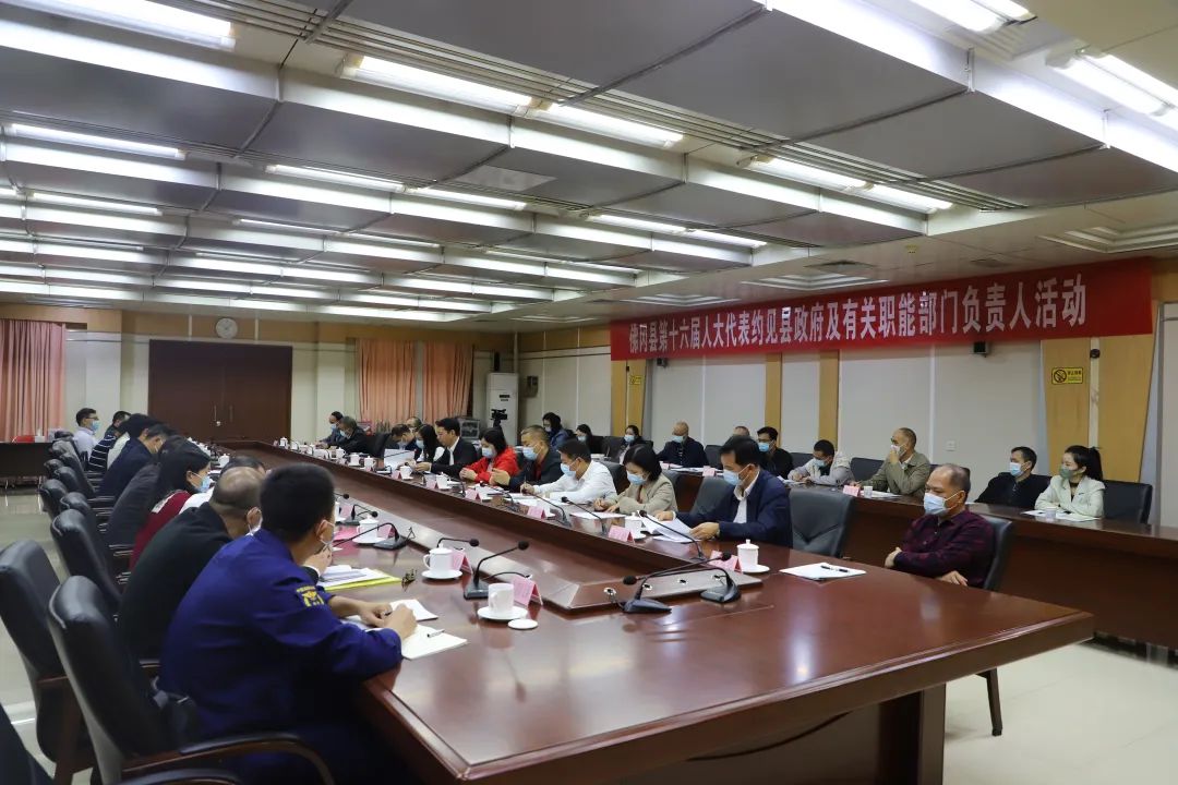 县人大代表约见县政府负责人，聚焦十件民生实事问进展