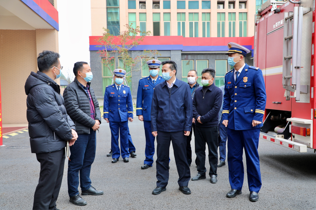 潘国标：增强做好消防工作的责任感和使命感，全力以赴筑牢消防安全屏障