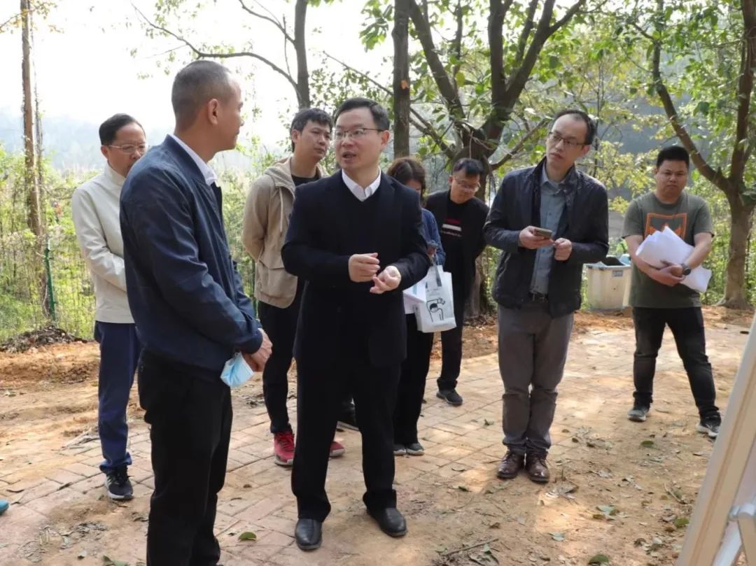 县委副书记、县长江红平调研北山公园扩建工程项目建设情况