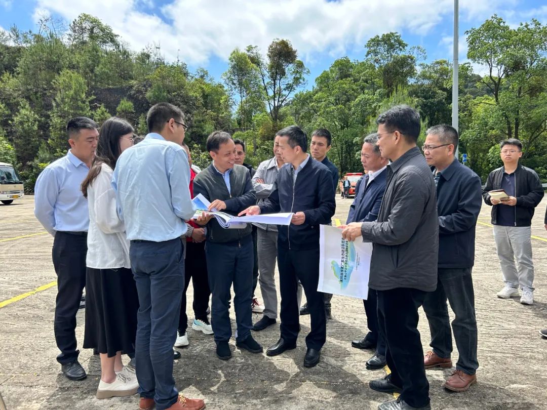 县委书记潘国标率队调研绿美佛冈生态建设
