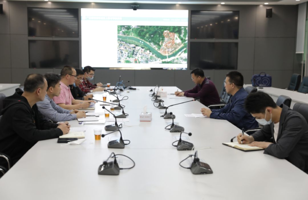 县委副书记、县长蔡旭东到县水利局调研县2020年重点工作和重点项目建设