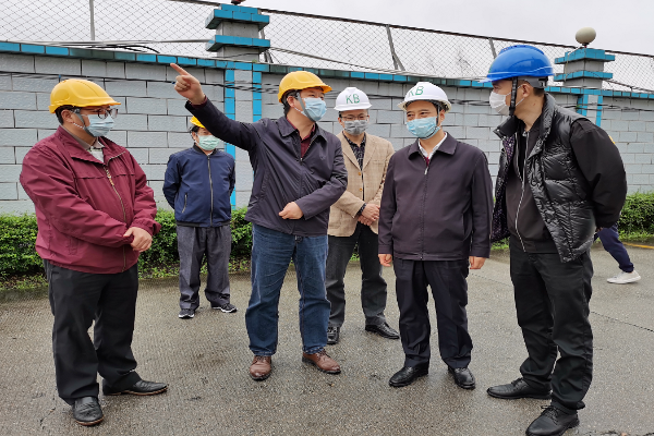 市委常委、常务副市长吕成蹊到我县开展巡河及防汛、清明期间防疫和安全生产检查工作