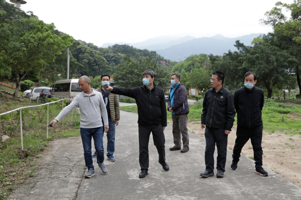 市文化广电旅游体育局局长许广勇到佛冈检查指导旅游景区复产复工和全域旅游发展情况