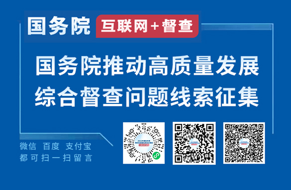 2023年度国务院推动高质量发展综合督查问题线索征集