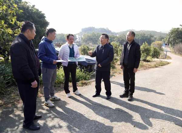 县委副书记、县长江红平率队到汤塘镇、石角镇调研督导耕地保护重点工作