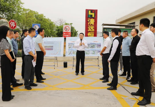 县委副书记、县长江红平率队到汤塘镇、龙山镇，督导调研G106国道及S355省道路域综合整治工作