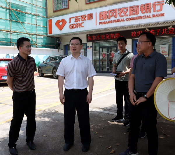 县委副书记、县长江红平率队到石角镇，深入开展“百千万工程”专题调研